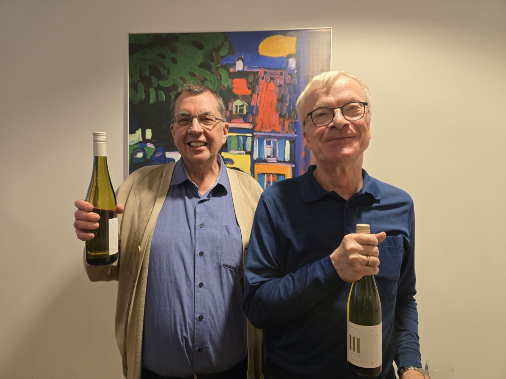 Für die Punktlandung bei fast exakt 50%: Klaus Wolkersdorfer und Holger Klaffke